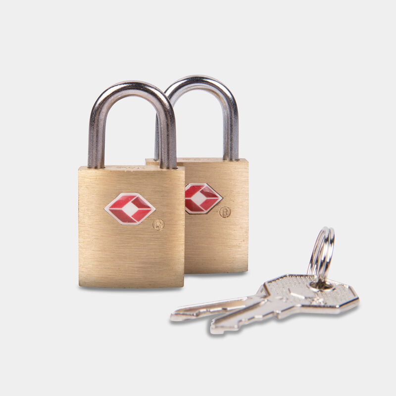 SET OF TWO TSA ACCEPTED PADLOCKS