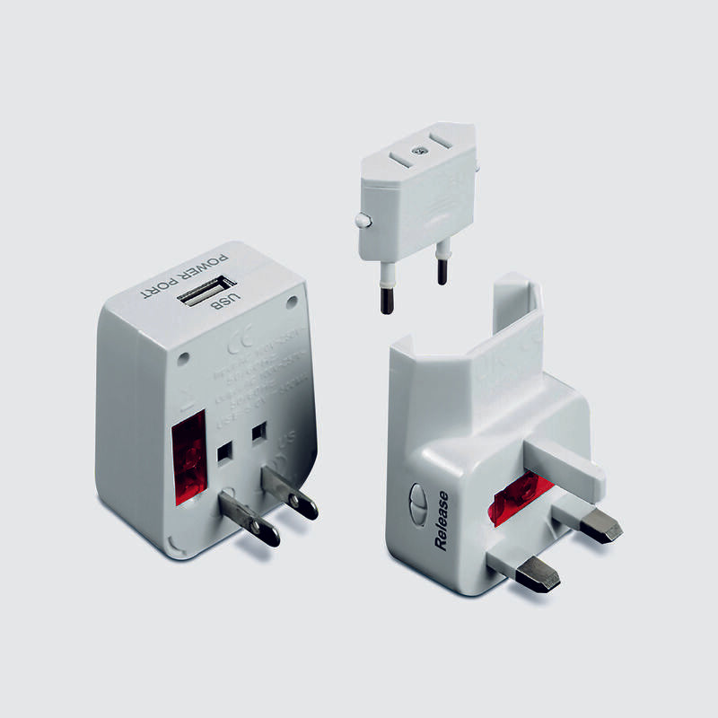 WORLDWIDE ADAPTER AND USB CHARGER