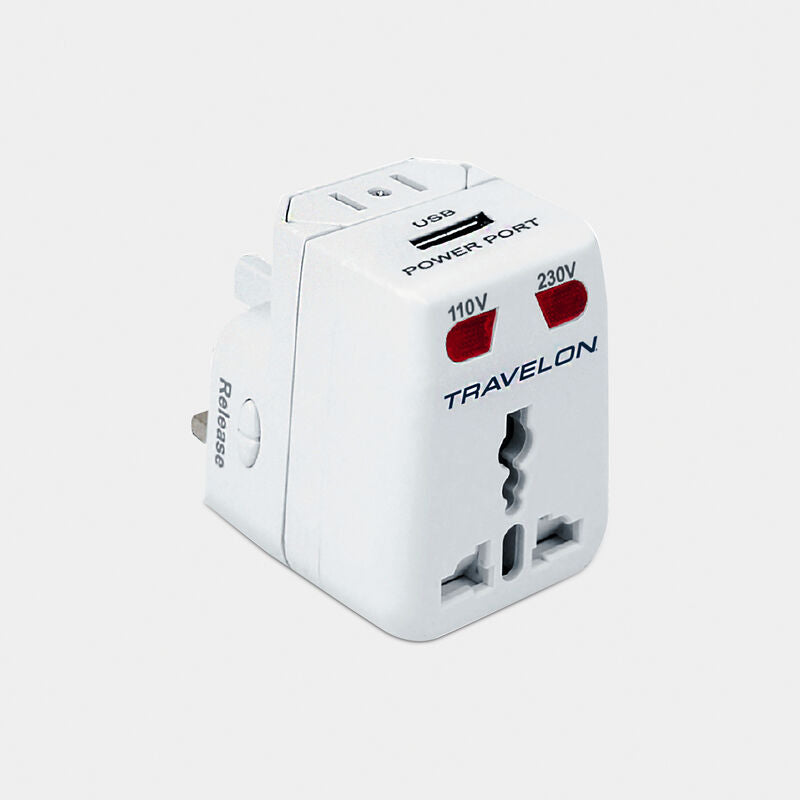 WORLDWIDE ADAPTER AND USB CHARGER