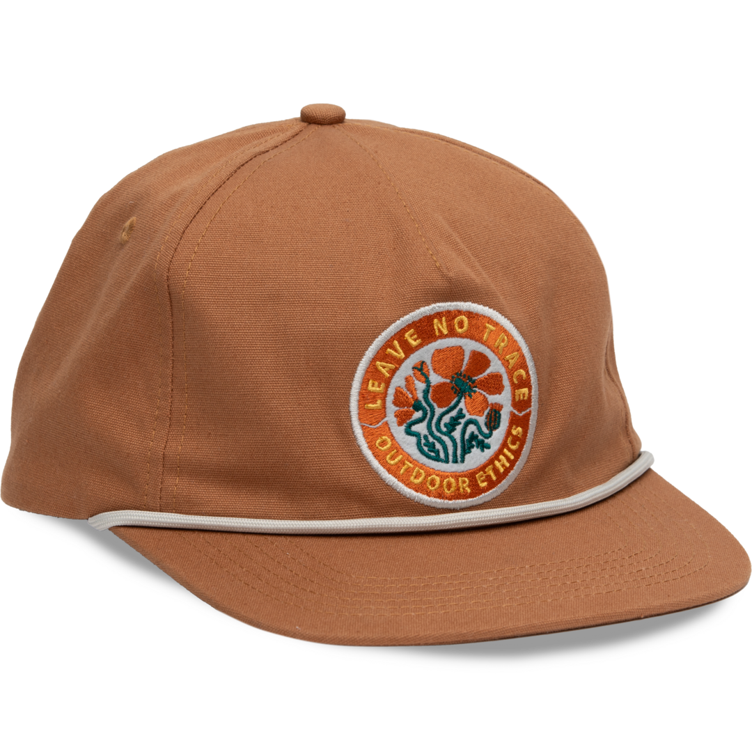 LEAVE NO TRACE OUTDOOR ETHICS 5-PANEL HAT