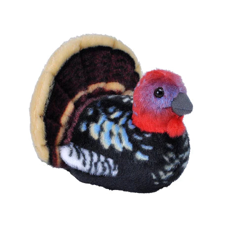 AUDUBON II WILD TURKEY STUFFED ANIMAL WITH SOUND - 5"