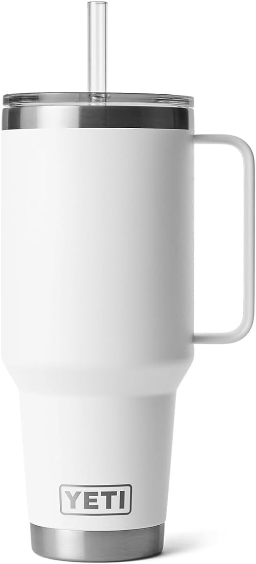 RAMBLER 42 OZ STRAW MUG WITH STRAW LID