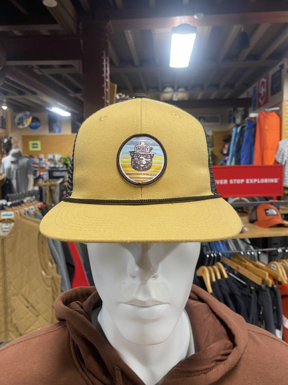 SMOKEY BEAR PATCH HATS