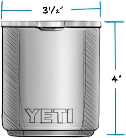 RAMBLER 10 OZ STACKABLE LOWBALL 2.0 WITH MAGSLIDER LID