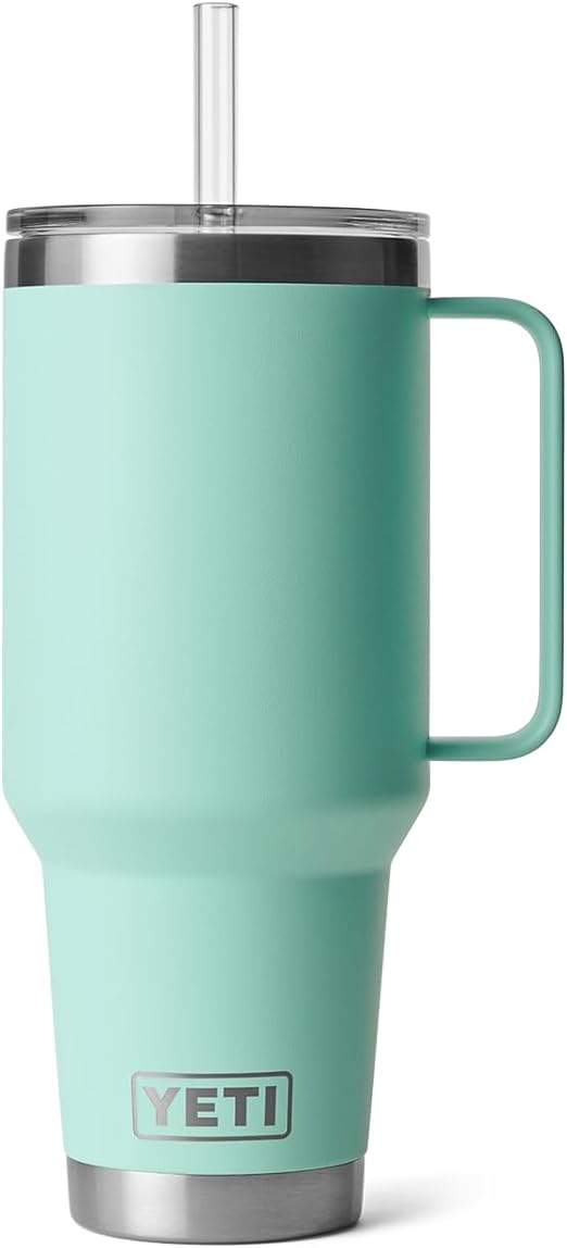 RAMBLER 42 OZ STRAW MUG WITH STRAW LID