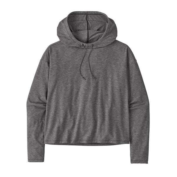 WOMEN'S LONG SLEEVE GLORYA HOODED TOP