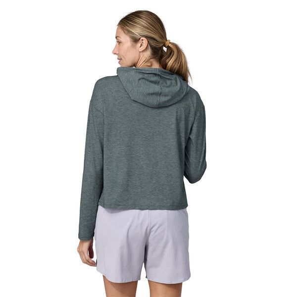 WOMEN'S LONG SLEEVE GLORYA HOODED TOP