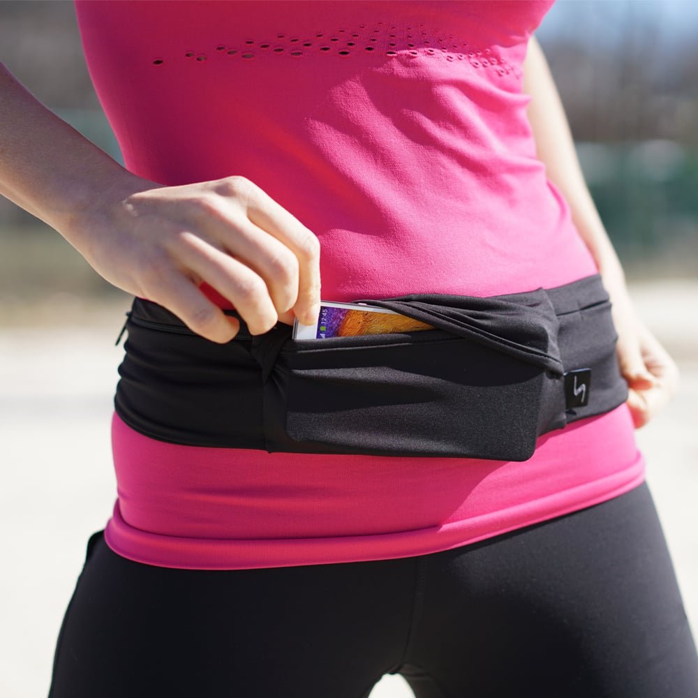 3 POCKET ADJUSTABLE RUNNING BELT