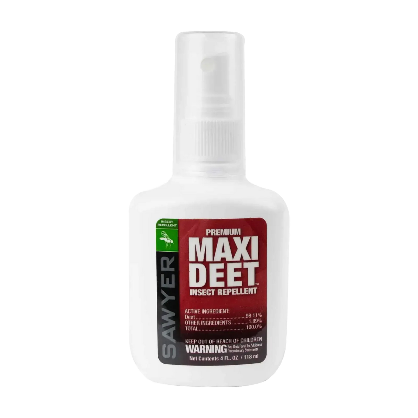 PREMIUM MAXI DEET INSECT REPELLENT - 4 OZ