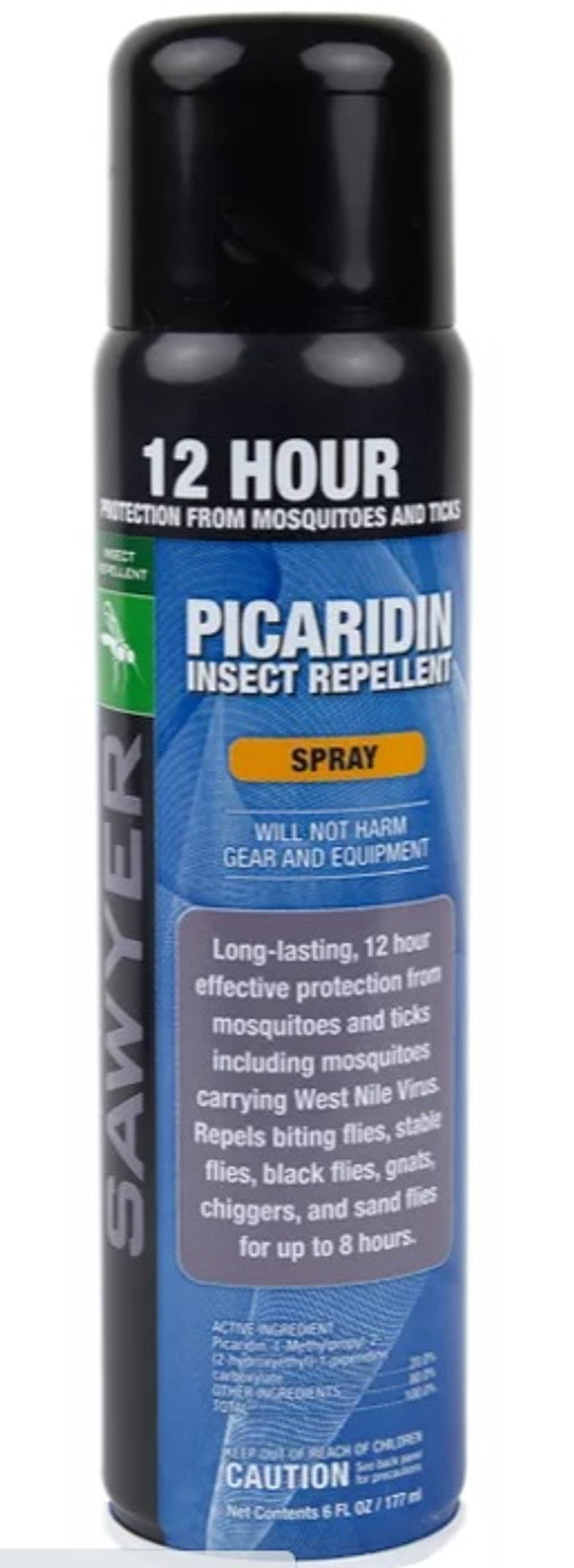 PREMIUM INSECT REPELLENT 20% PICARIDIN - 6 OZ CONTINUOUS SPRAY