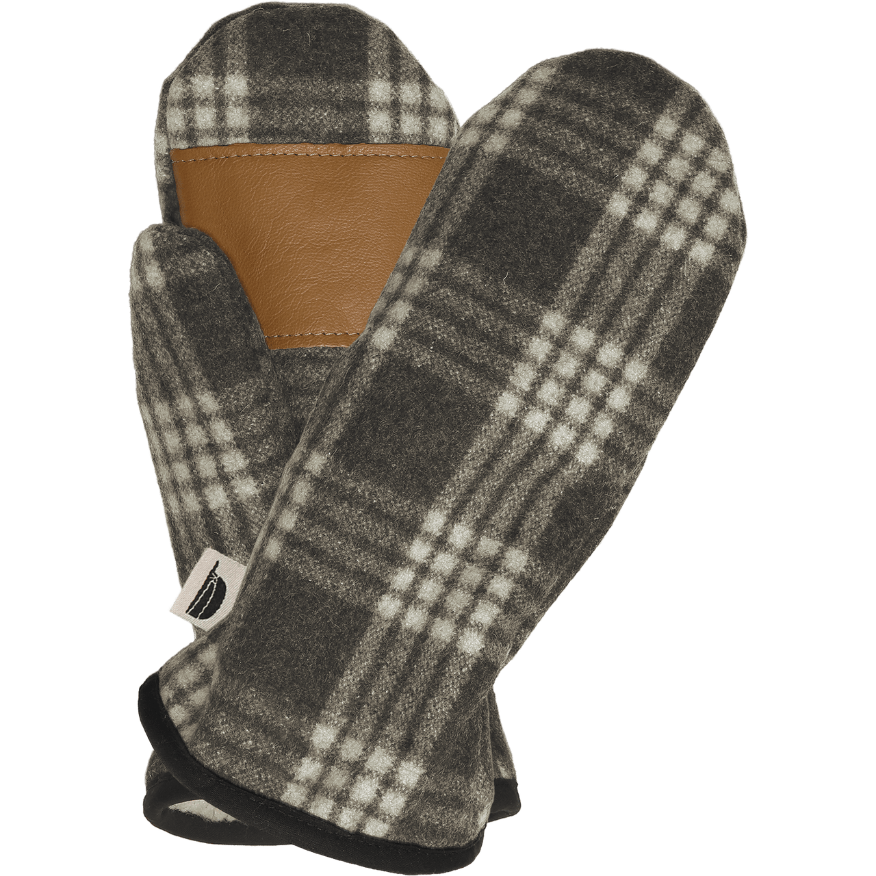 IDA MITTENS LEATHER/WOOL