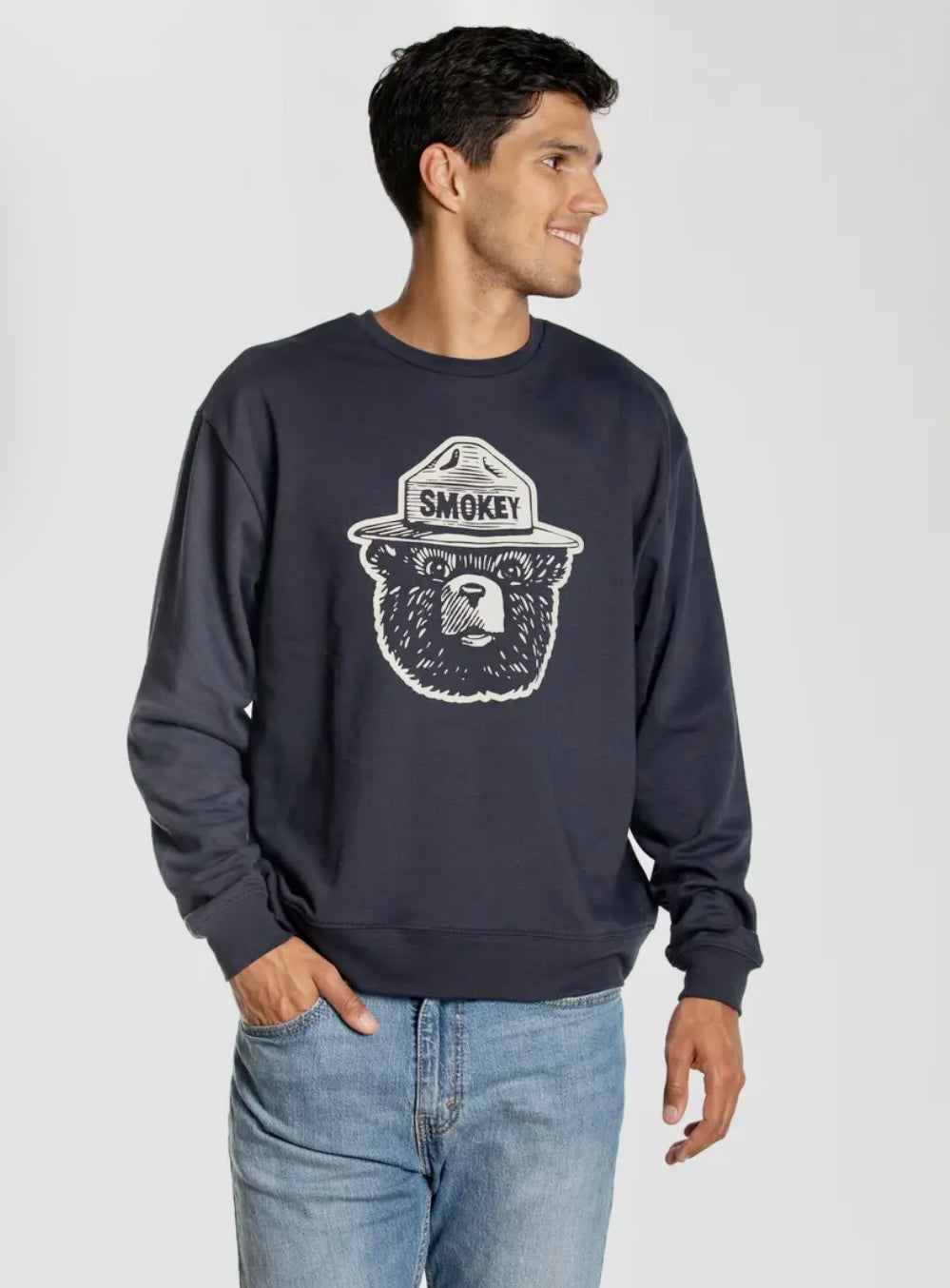 SMOKEY LOGO CREW SWEATSHIRT