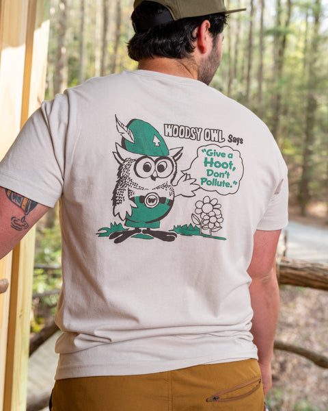 WOODSY SAYS GIVE A HOOT, DON'T POLLUTE T-SHIRT