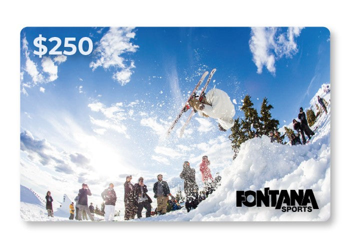 FONTANA SPORTS GIFT CARD