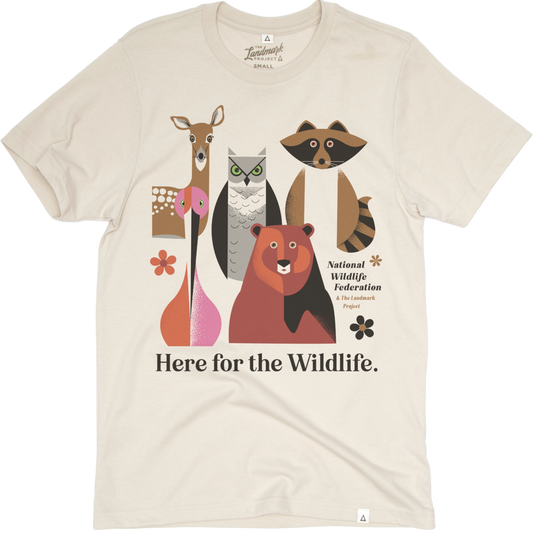 HERE FOR THE WILDLIFE SHORT SLEEVE TEE