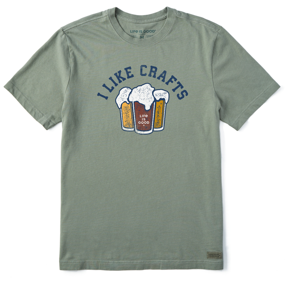 MEN'S I LIKE CRAFTS SHORT SLEEVE CRUSHER TEE