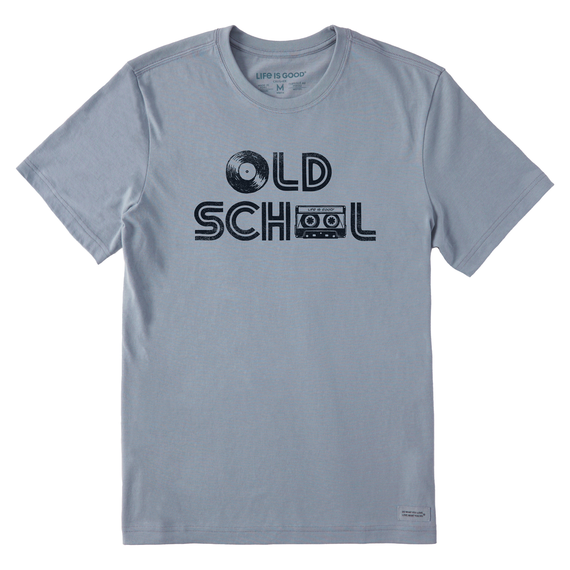 MEN'S OLD SCHOOL VINYL CASSETTE SHORT SLEEVE TEE