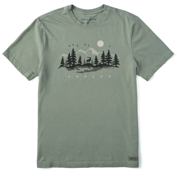 MEN'S UNPLUG IN THE OUTDOORS SHORT SLEEVE TEE