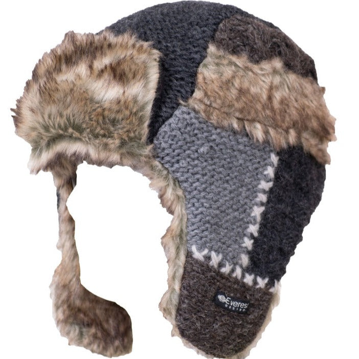 PATCHWORK FUR HAT