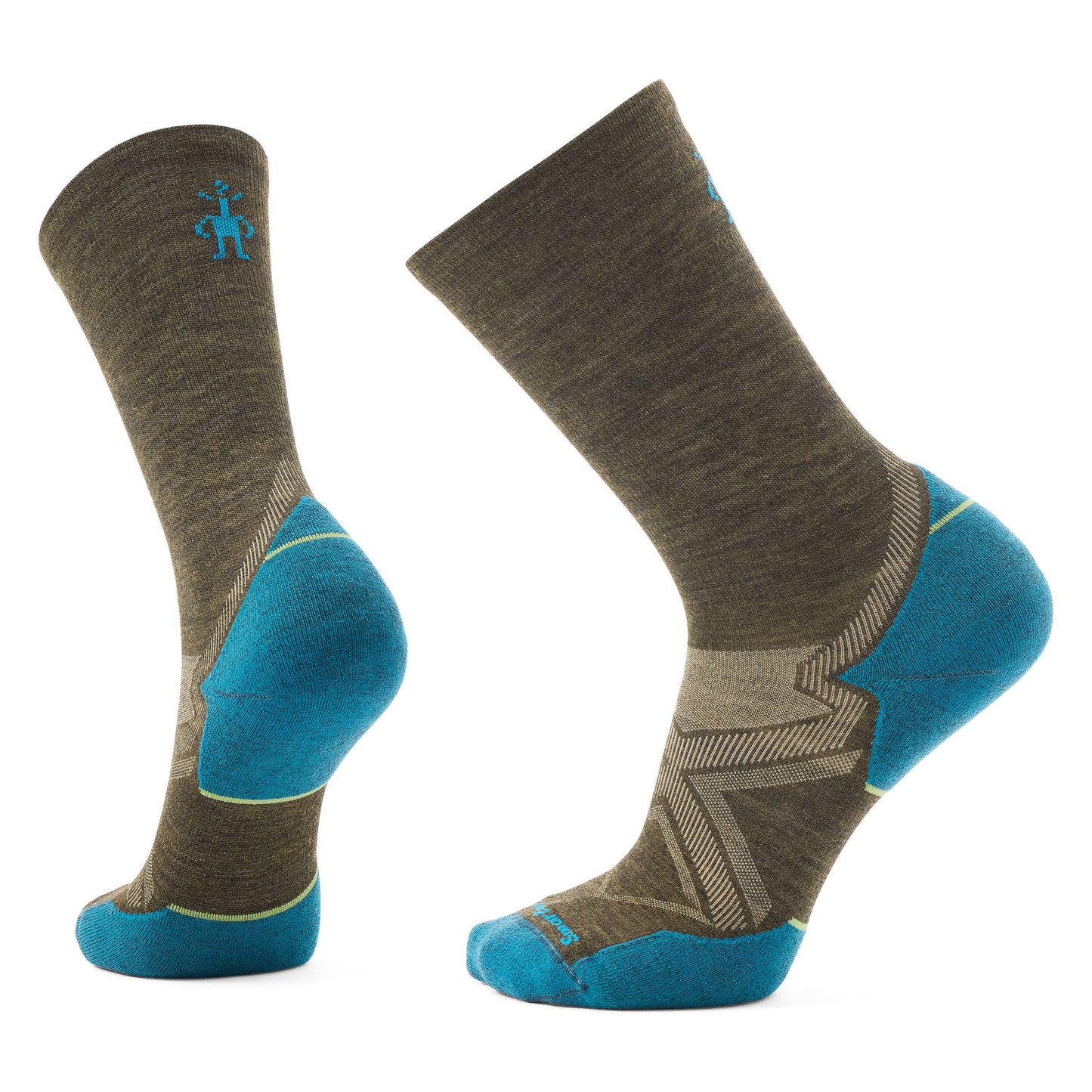 RUN COLD WEATHER TARGETED CUSHION CREW SOCKS