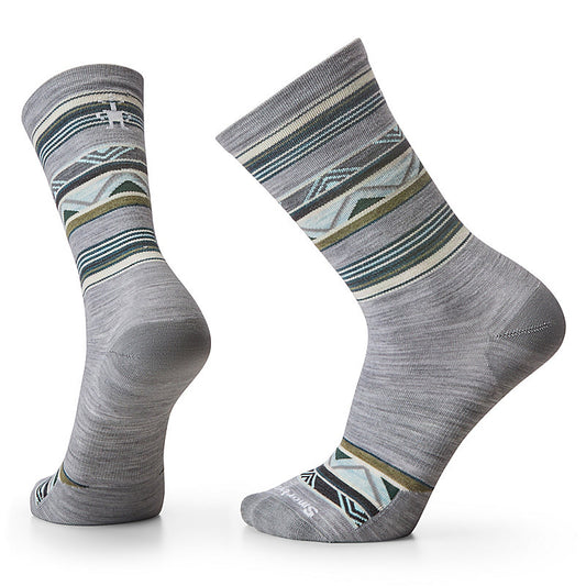 EVERYDAY ZIG ZAG VALLEY ZERO CUSHION CREW SOCKS