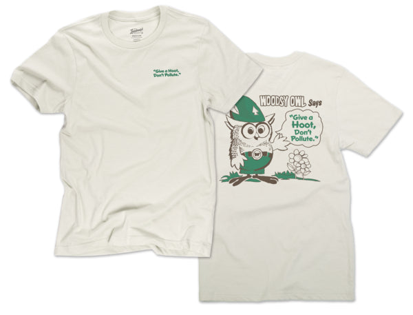 WOODSY SAYS GIVE A HOOT, DON'T POLLUTE T-SHIRT