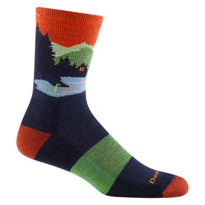 CLOSE ENCOUNTERS MICRO CREW MIDWEIGHT HIKING SOCK MEN'S