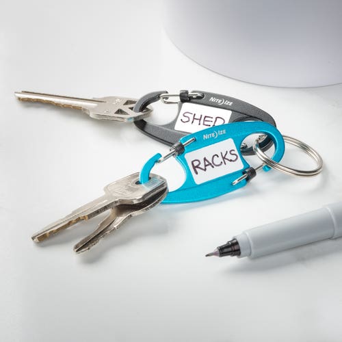 IDENTIKEY SLIDELOCK DUAL CARABINER 2PK