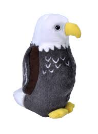 AUDUBON II BALD EAGLE STUFFED ANIMAL W/SOUND - 5"