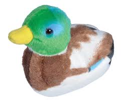 AUDUBON II MALLARD DUCK W/SOUND STUFFED ANIMAL - 5"