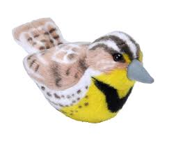 AUDUBON II WESTERN MEADOWLARK STUFFED ANIMAL - 5"