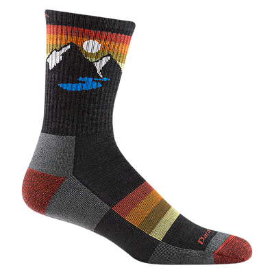 SUNSET RIDGE MICRO CREW LIGHTWEIGHT HIKING SOCK MEN'S